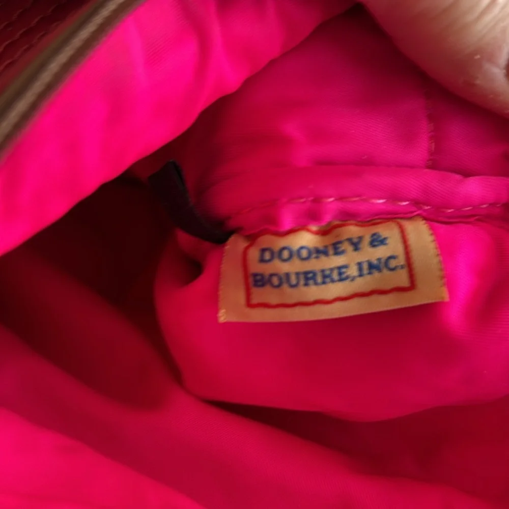 Vintage Dooney and Bourke red crossbody.